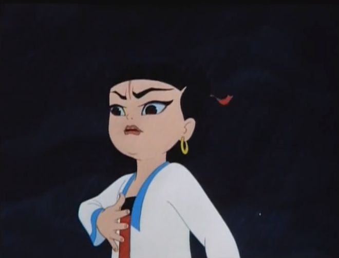 老电影女的演哪吒_哪吒老电影_演哪吒的